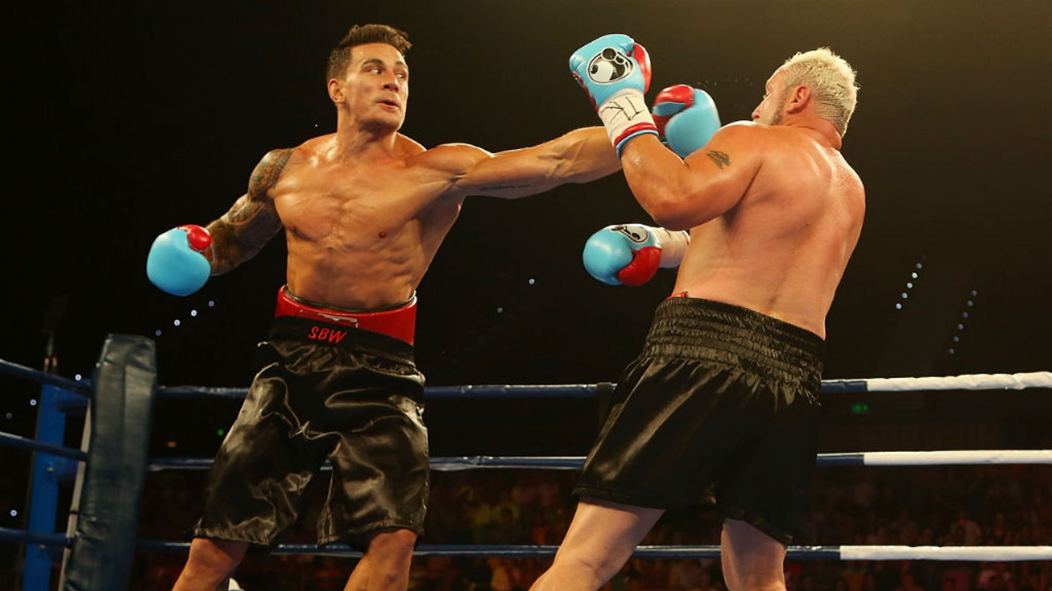 Rugby players Sonny Bill Williams and Quade Cooper both win in the boxing ring Boxing News Sky Sports