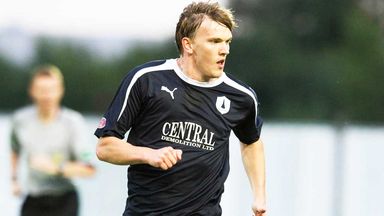 Image of David Weatherston: On target against Dumbarton