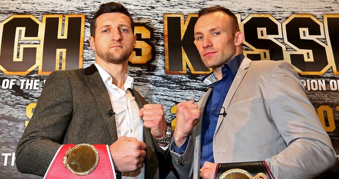 Mikkel Kessler will be looking to knock Carl Froch out on May 25 ...