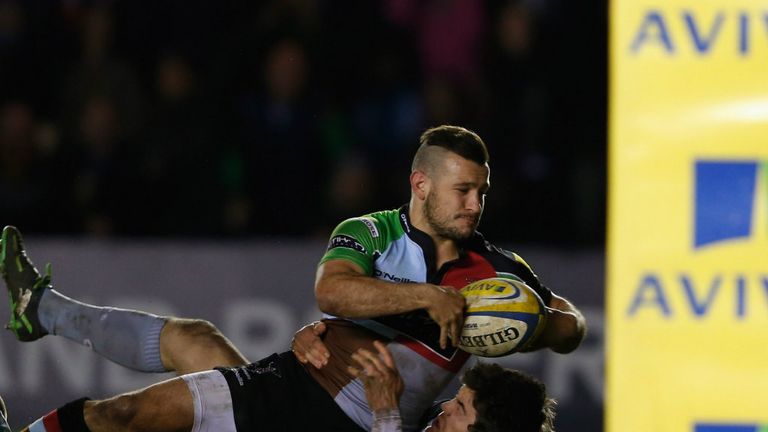 Danny Care: Touched down for Harlequins in the second half
