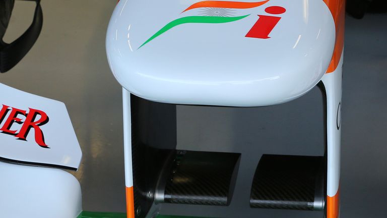 A close-up look at the new car