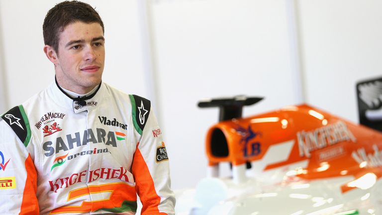 Paul di Resta took the wraps off the team's 2013 charger.