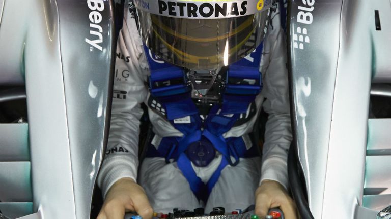 A glimpse into the cockpit