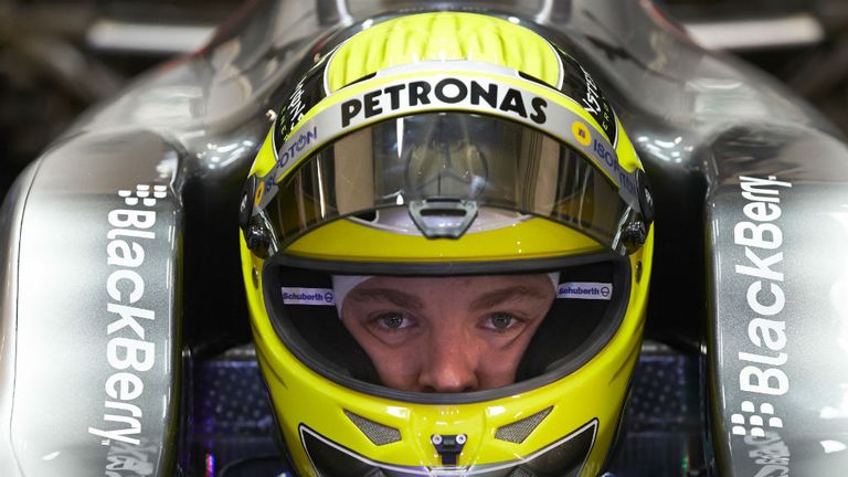 A rare chance to see into the helmet