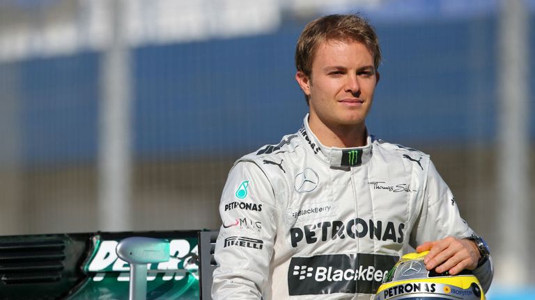 Nico Rosberg at the launch
