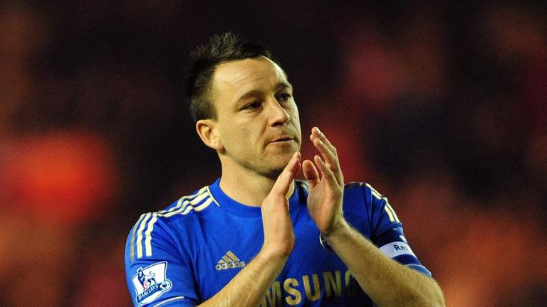 John Terry: Snubbed David Bernstein at Champions League ceremony