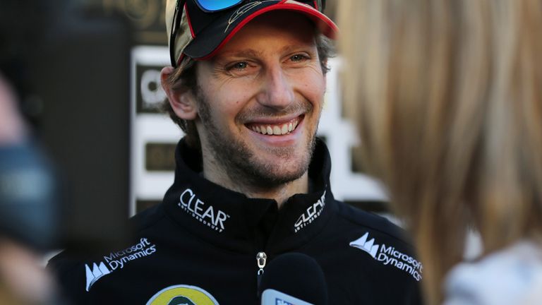 Romain Grosjean: Was called back to Spain on Saturday
