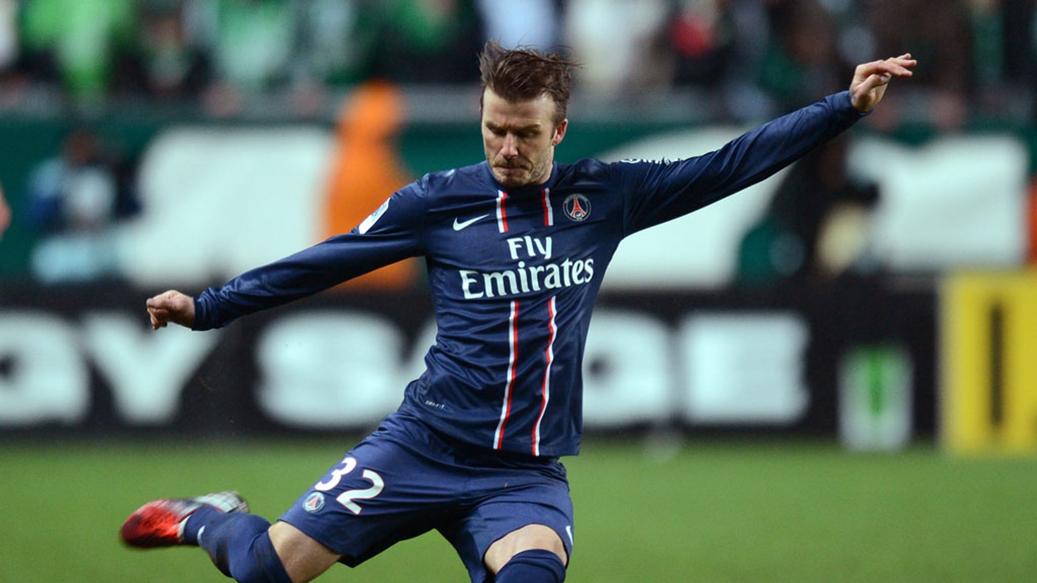 David Beckham to captain Paris SaintGermain in final home match