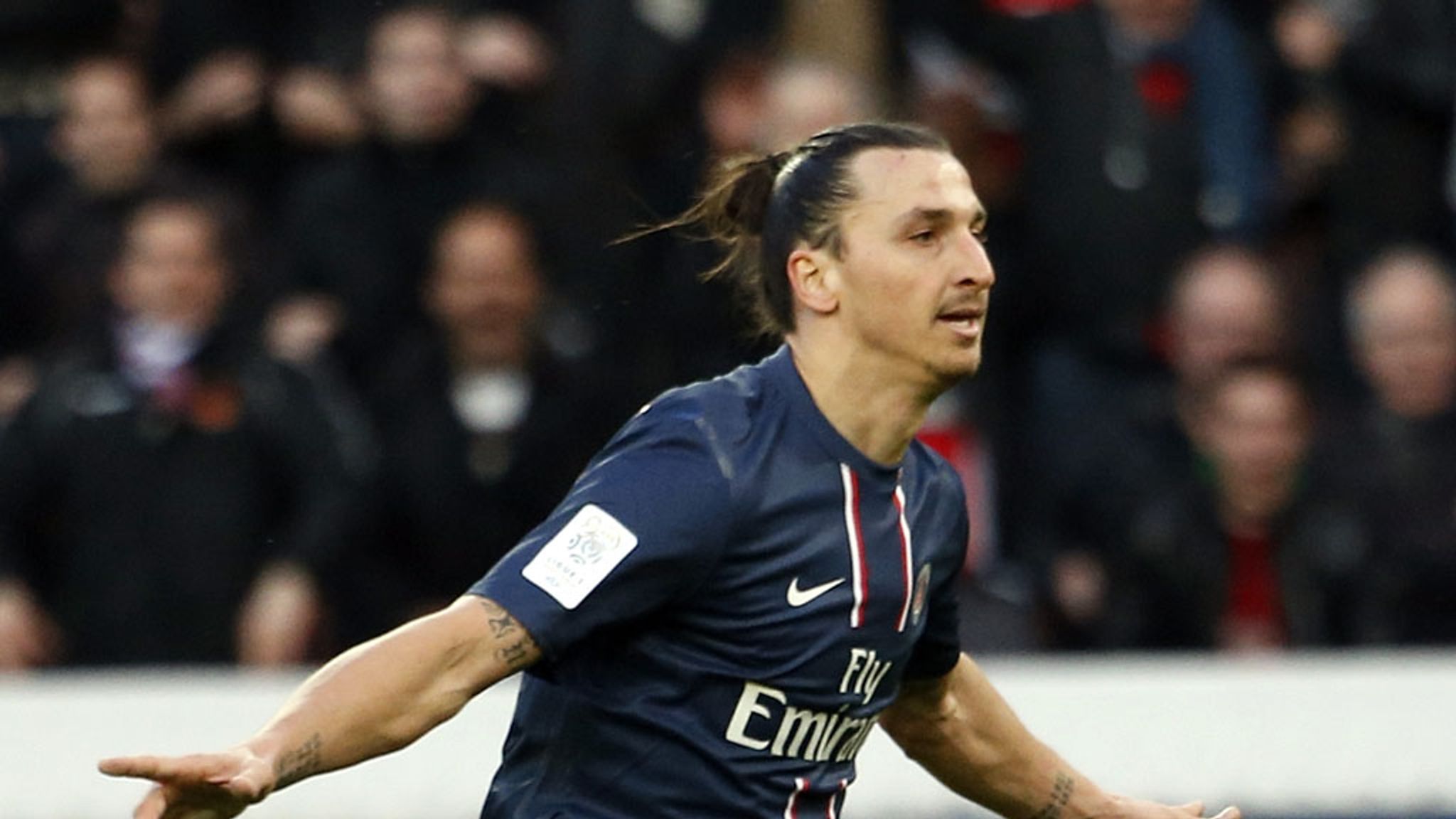 Zlatan At The Double For Psg Football News Sky Sports