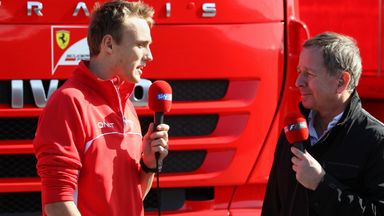 Max Chilton admits he has nerves ahead of his F1 debut