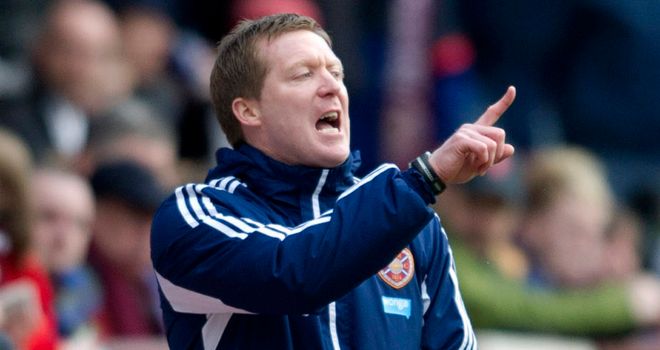 gary locke appointed manager of hearts on permanent basis