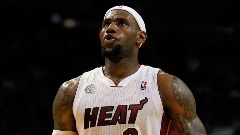 LeBron James: scored 28 points for the Heat