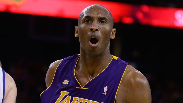 Legends like LA Lakers stalwart Kobe Bryant are revered in the States