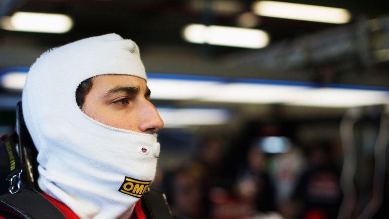 Daniel Ricciardo: qualified an impressive seventh in China