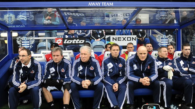 Martin O'Neill: Sunderland are just six points clear of the drop zone after defeat by QPR