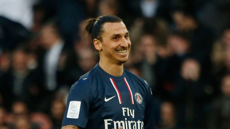 slagader weg Bepalen Ligue 1: Zlatan Ibrahimovic scored twice as Paris Saint-Germain saw off  Nancy 2-1 | Football News | Sky Sports