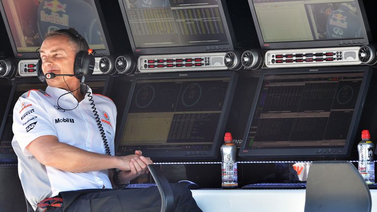 Martin Whitmarsh joined Sky from the pitwall throughout the weekend