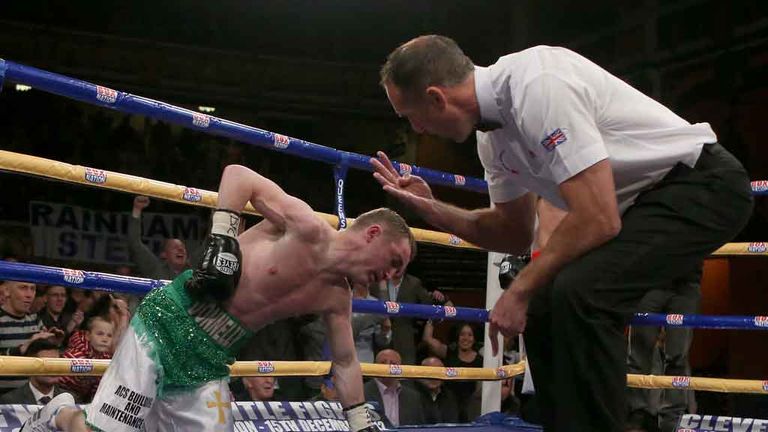 Donnelly counted out after being floored by Butler