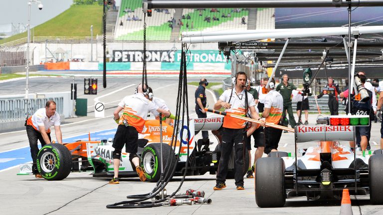 Double retirement: Paul di Resta and Adrian Sutil
