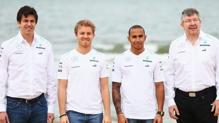 Ross Brawn says Mercedes do not favour Lewis Hamilton over Nico Rosberg