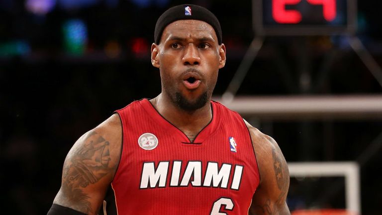 LeBron James: Managed 29 points, 11 rebounds and seven assists for Miami