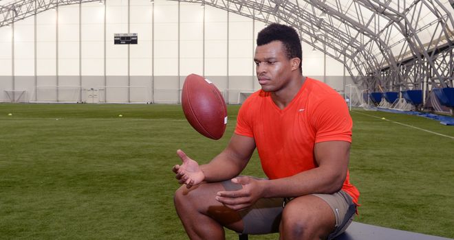 Lawrence Okoye: Undrafted but gets a deal from the San Francisco 49ers