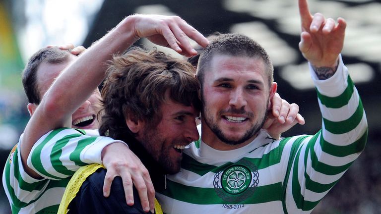 Gary Hooper: 28 goals for Celtic this season