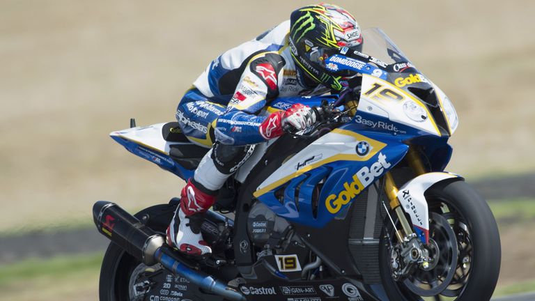 Chaz Davies: Twice came home in front of Sylvain Guintoli.