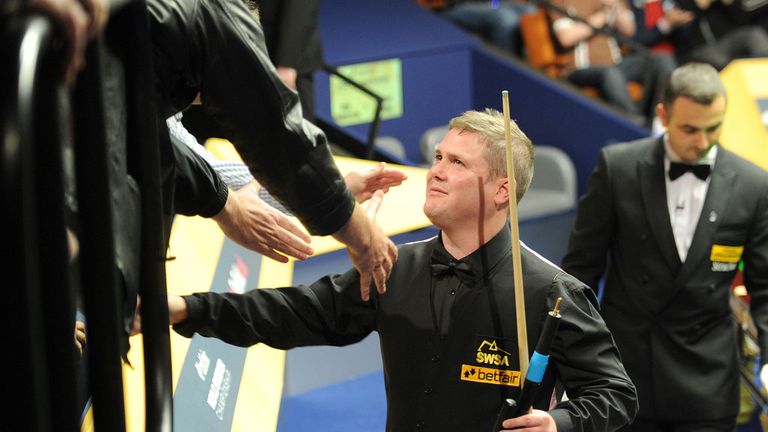 Robert Milkins: Sealed a 10-8 victory over Neil Robertson
