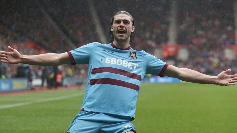 Andy Carroll: Has hit an improved run of form for West Ham