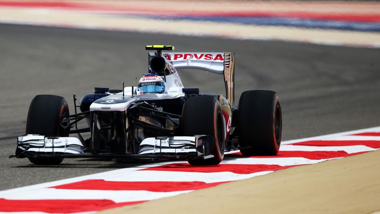 Valtteri Bottas on track for Williams