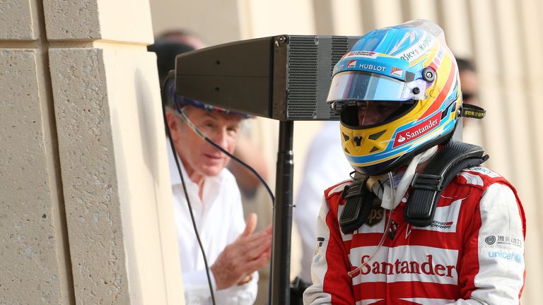 Fernando Alonso: Suffered DRS problems