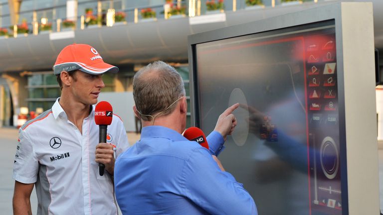 Jenson joined Johnny on the SkyPad earlier in the week