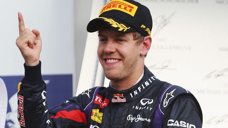 Sebastian Vettel: Race winner