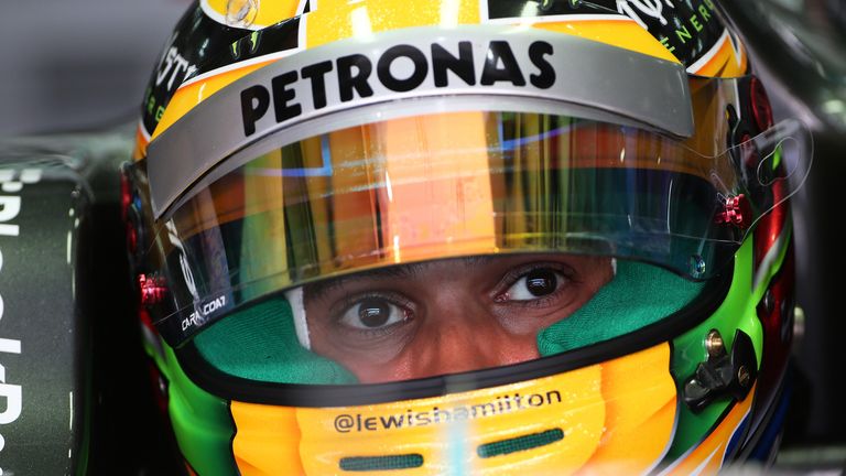 Lewis Hamilton: On pole for the third time at the Chinese GP