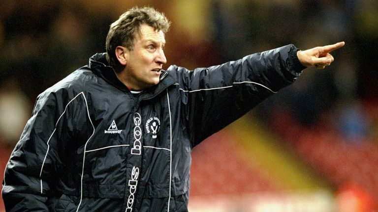 nSheffield United manager Neil Warnock during the Nationwide League Division One match against Portsmouth at Bramall Lane in Sheffield.