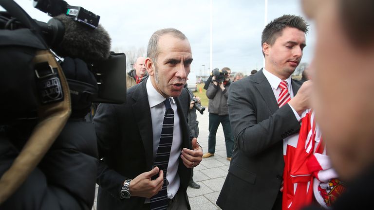 Paolo Di Canio meets the press after being unveiled as the new Sunderland manager.