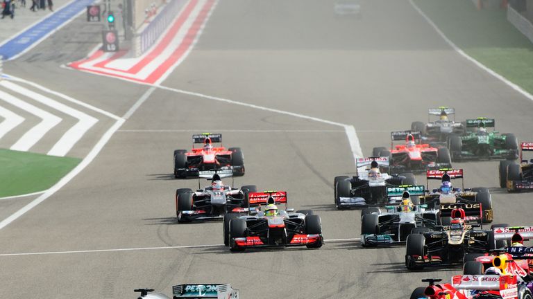 Fernando Alonso made a good start, but it went downhill from there