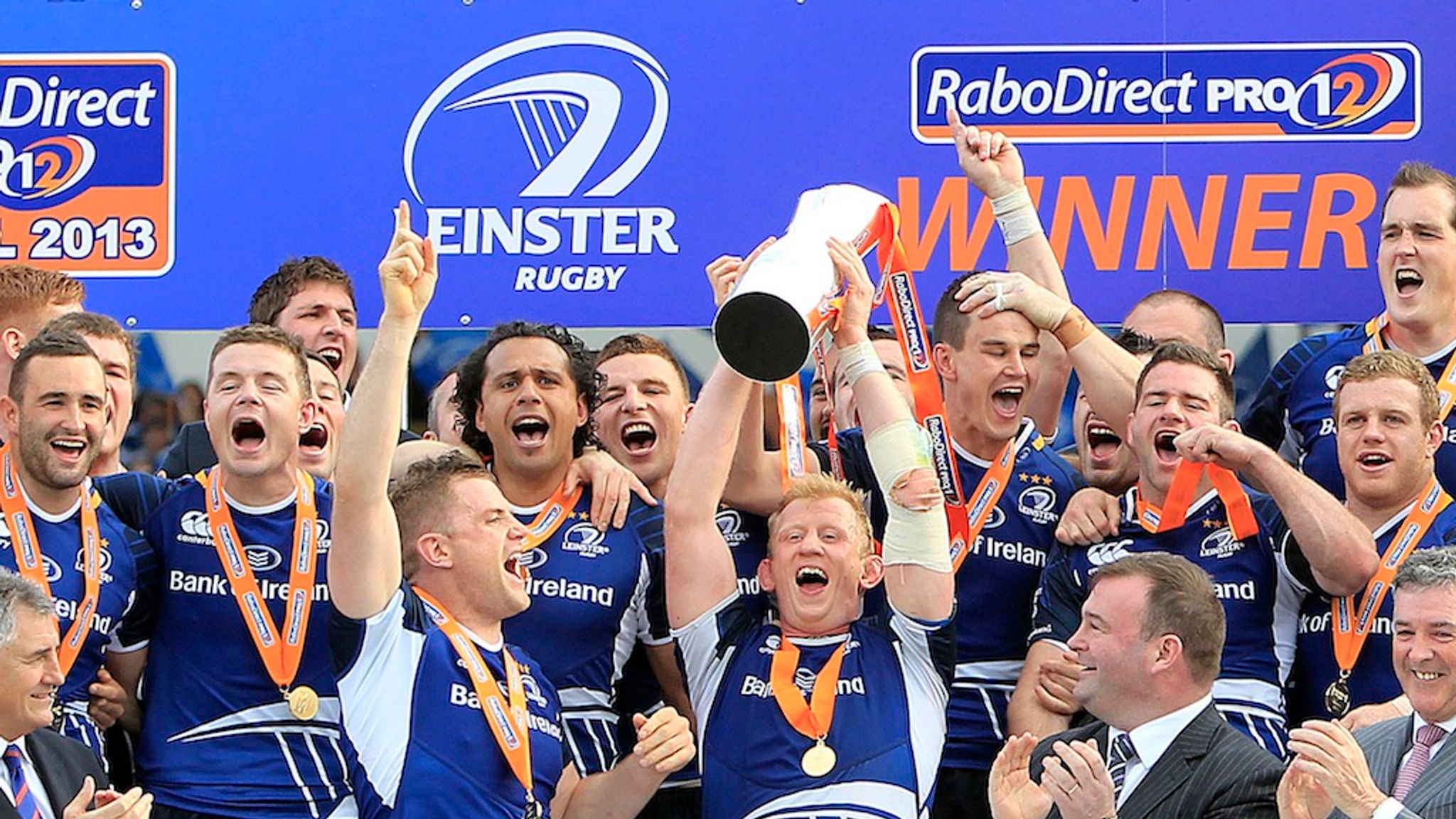 Leinster go top of RaboDirect Pro 12 after victory over Glasgow