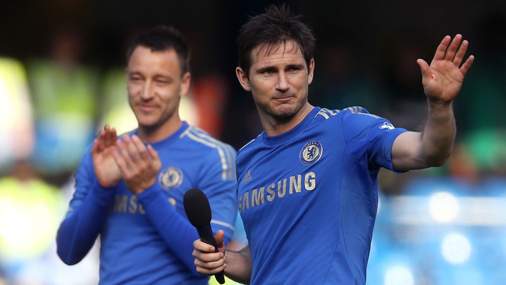 Maillots Chelsea Encadrés Signés Frank Lampard & John Terry - Avec Preuve - Objet De Collection