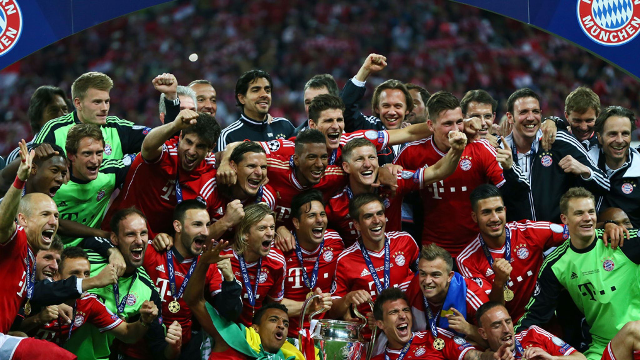 Champions League Final Mats Hummels Salutes Bayern Munich After Wembley Win Football News Sky Sports