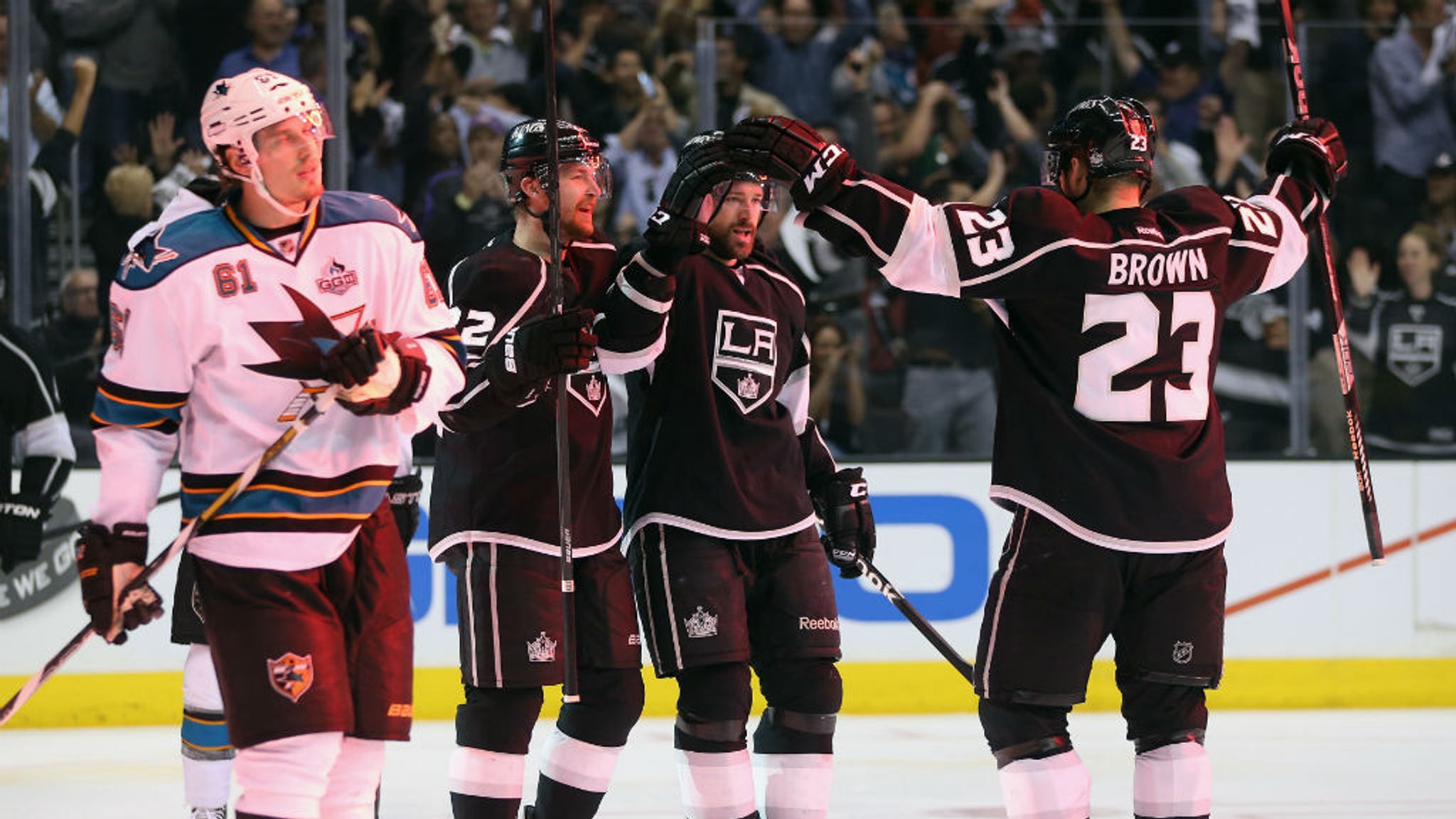 NHL Justin Williams guides Los Angeles Kings to the Western Conference finals Ice Hockey News Sky Sports