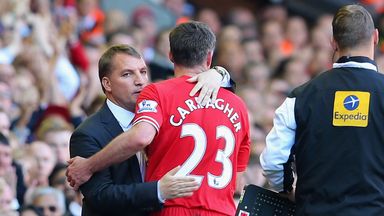 Image of Brendan Rodgers: Warm tribute to Jamie Carragher