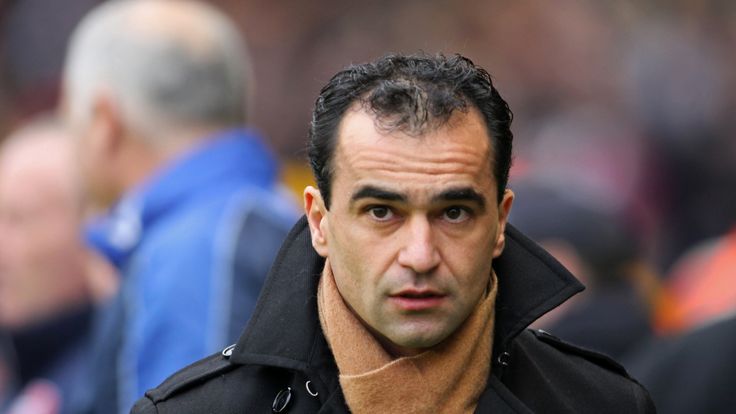 Roberto Martinez before during thePremier League football match between Wolverhampton Wanderers and Wigan Athletic at Molineux Stadium, January 16, 2010.