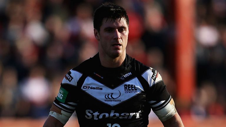 Dave Allen: two of Widnes&#39; six tries