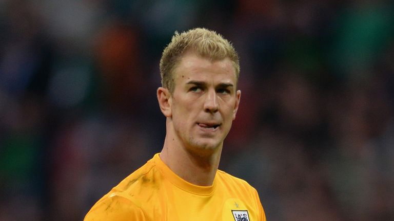 Joe Hart: Conceded a soft goal against Scotland
