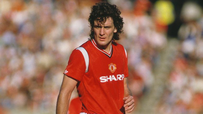Hughes came through the ranks at Manchester United and made 86 appearances before being sold in 1986.