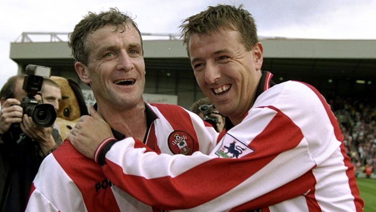 Hughes joined Southampton in 1998 for £650,000. He began to play in midfield, where in 1998-99, he received 14 yellow cards - a Premier League record.