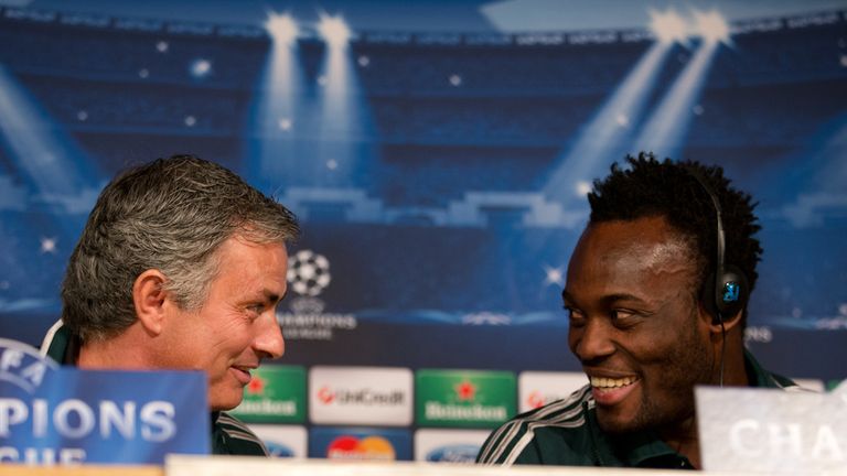 Mourinho and Essien: Strong working relationship