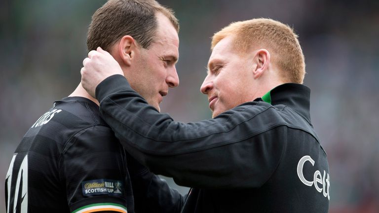 Anthony Stokes and Neil Lennon: Boss wants striker to stay